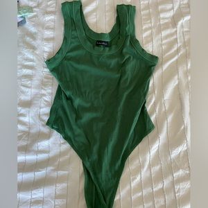 Green bodysuit